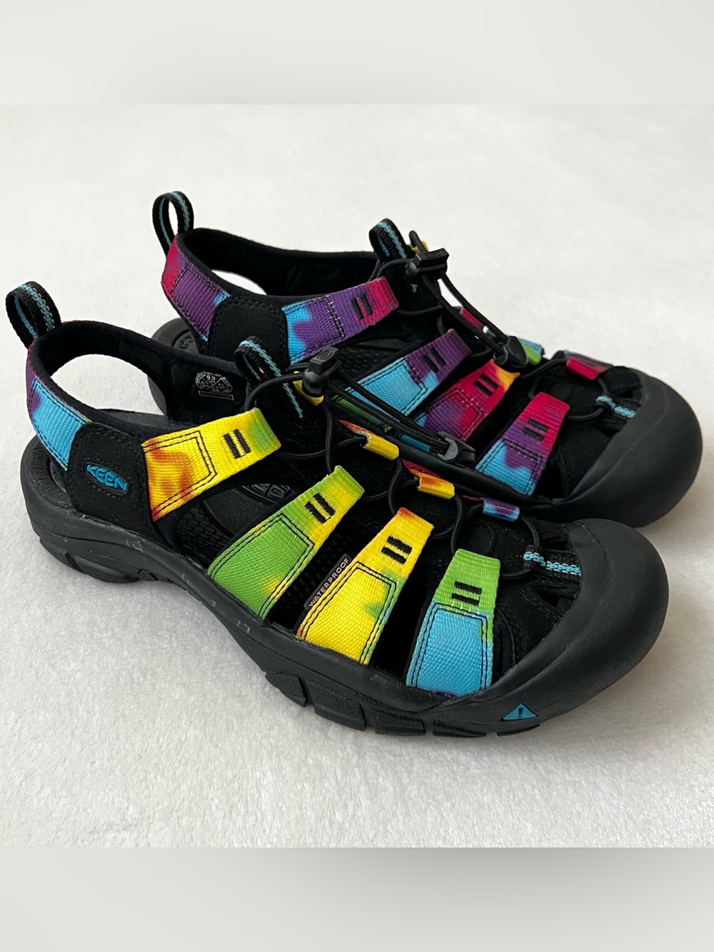 Keen Newport H2 Sandals Original Tie Dye Size 9.5